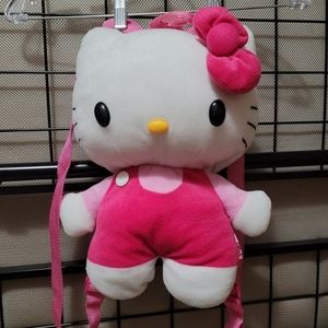 Hello Kitty plush backpack